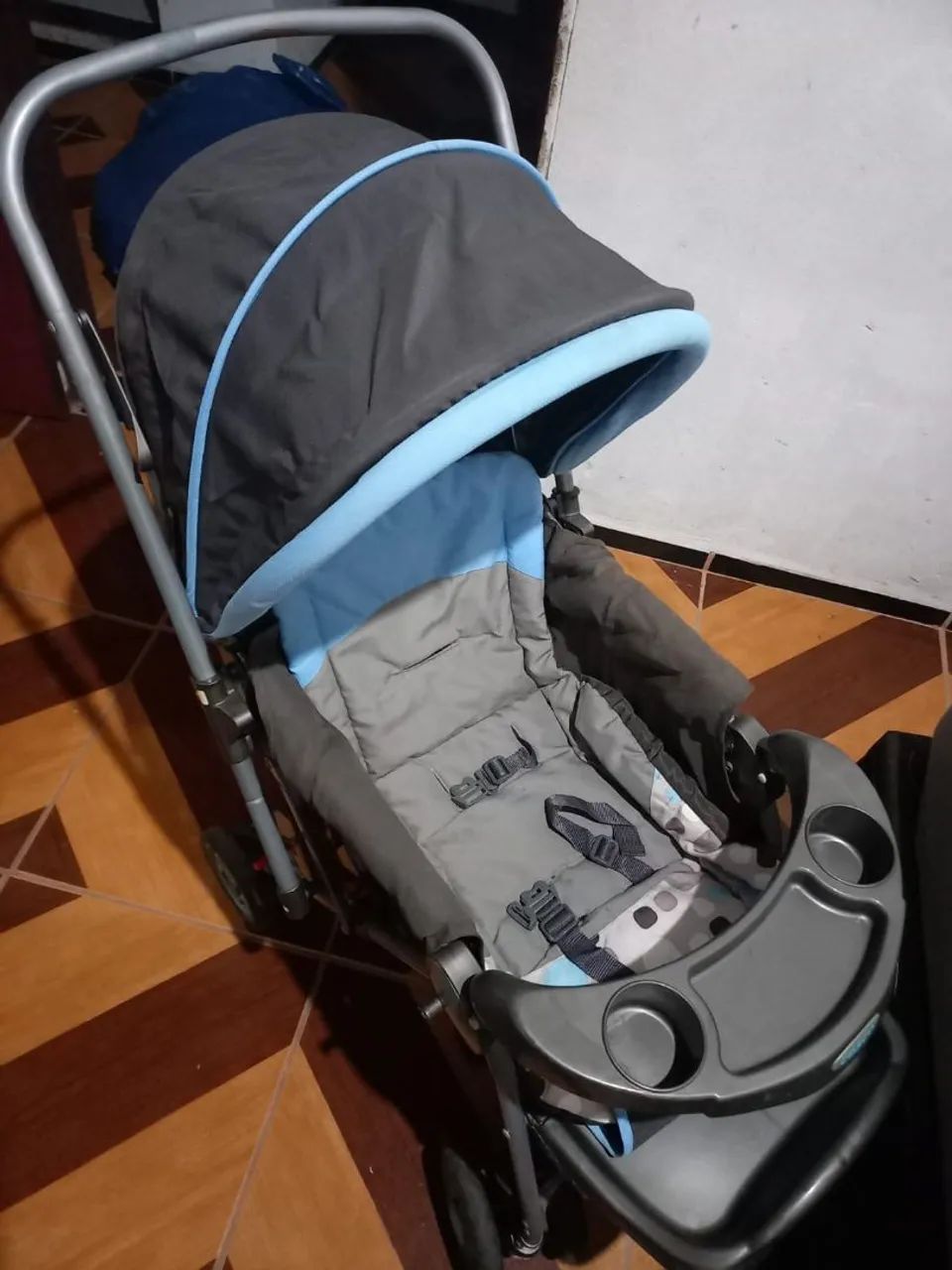 Carrinho de bebê masculino  - Foto 2
