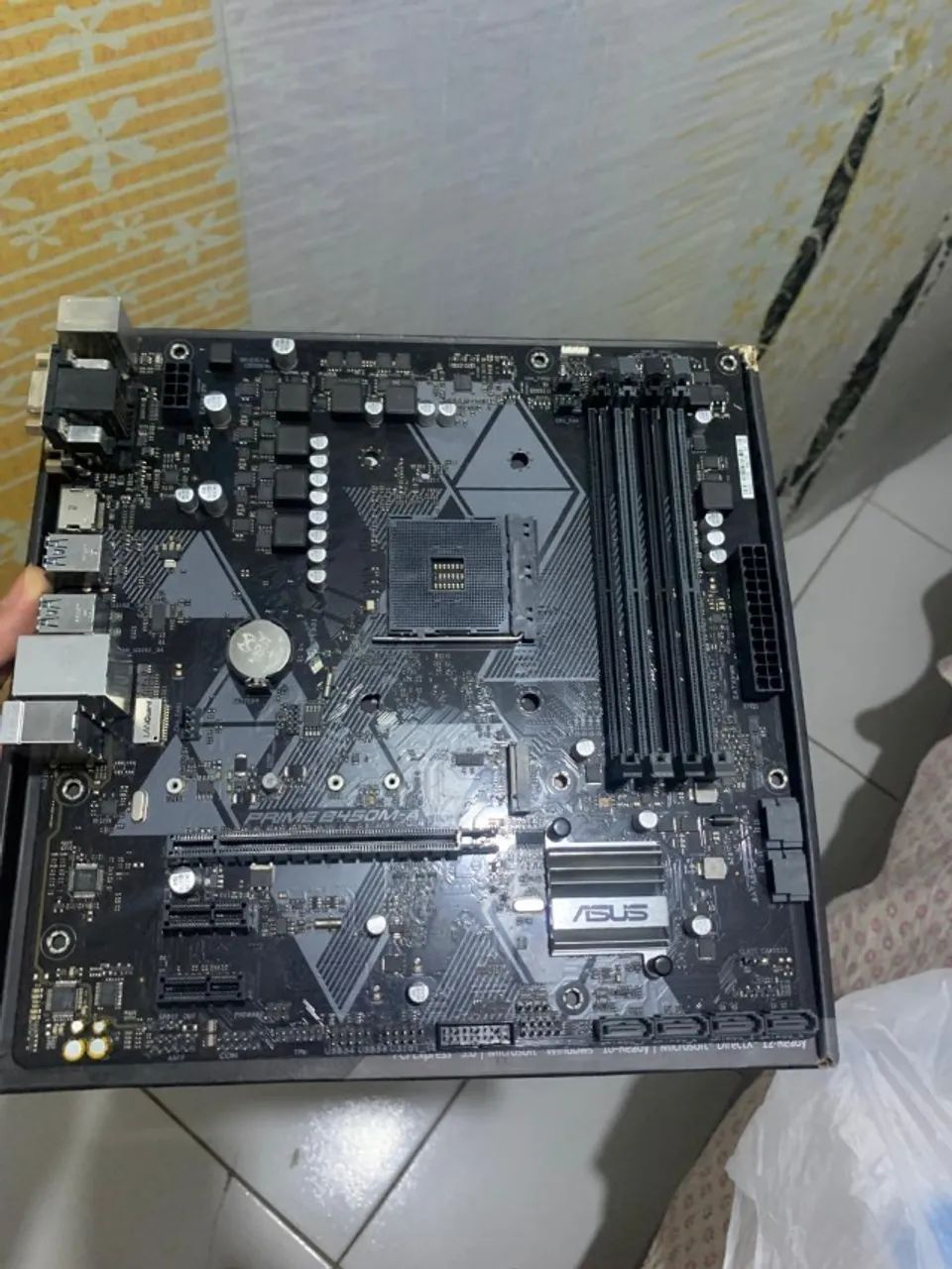 Placa Mae MSI B450M Pro-M2 Max (caixa e da msi, mas a placa e da asus) - Foto 3