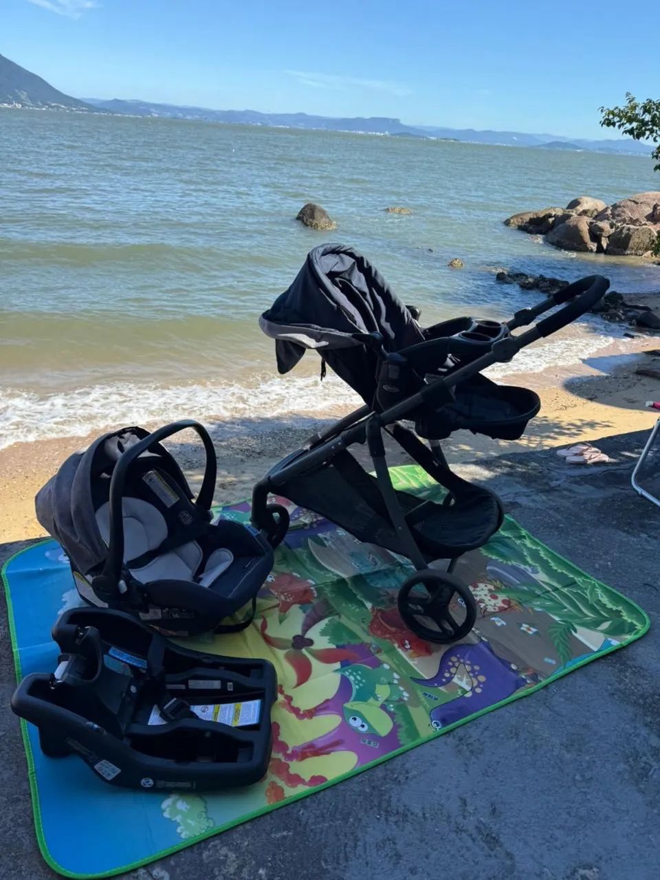 Travel System Graco Modes Closer 3 em 1 Carrinho + Bebê Conforto + Base - Foto 2