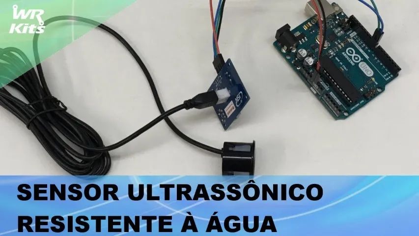 arduino Sensor ultrassônico - jsn-sr04t - Foto 2