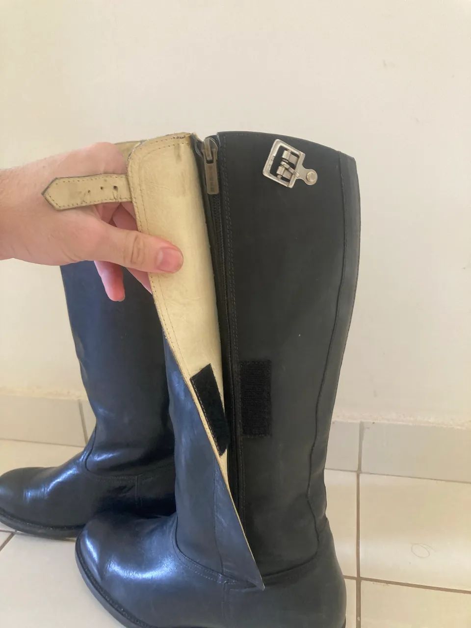 Bota Couro nova - Foto 3