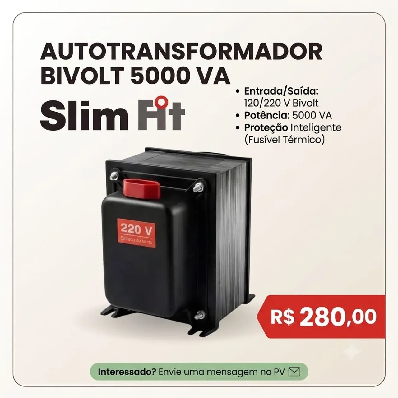 Transformador Bivolt 