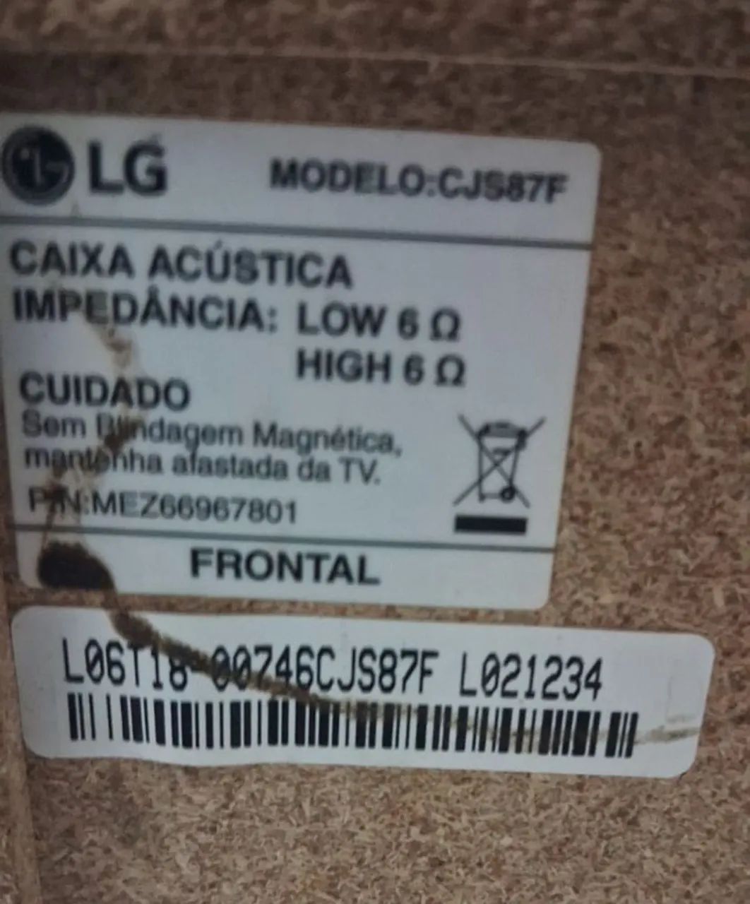 Caixas de som Mini System Lg CJ87 - Foto 3