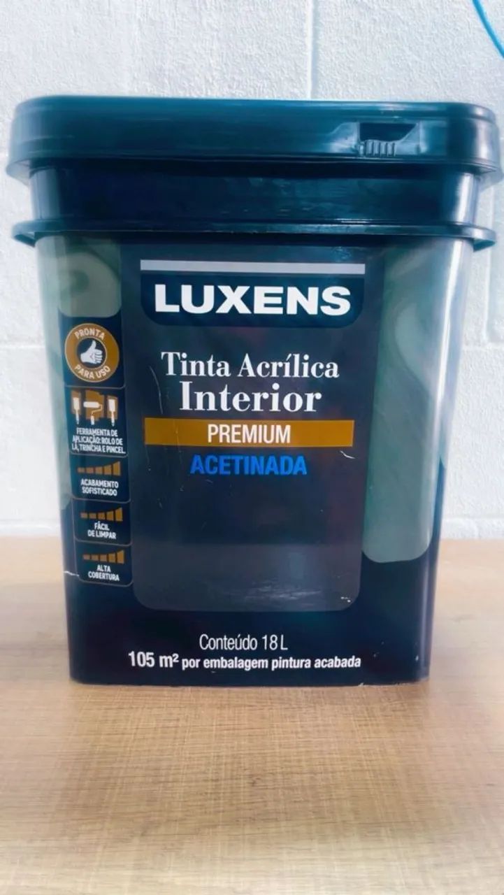 Tinta Luxens - Acrílica Premium Acetinada/ 18Litros - Foto 2