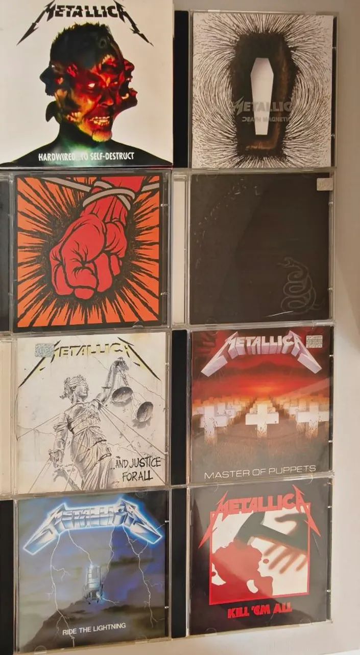 Coleção CD's e DVD's do Metallica - Foto 5
