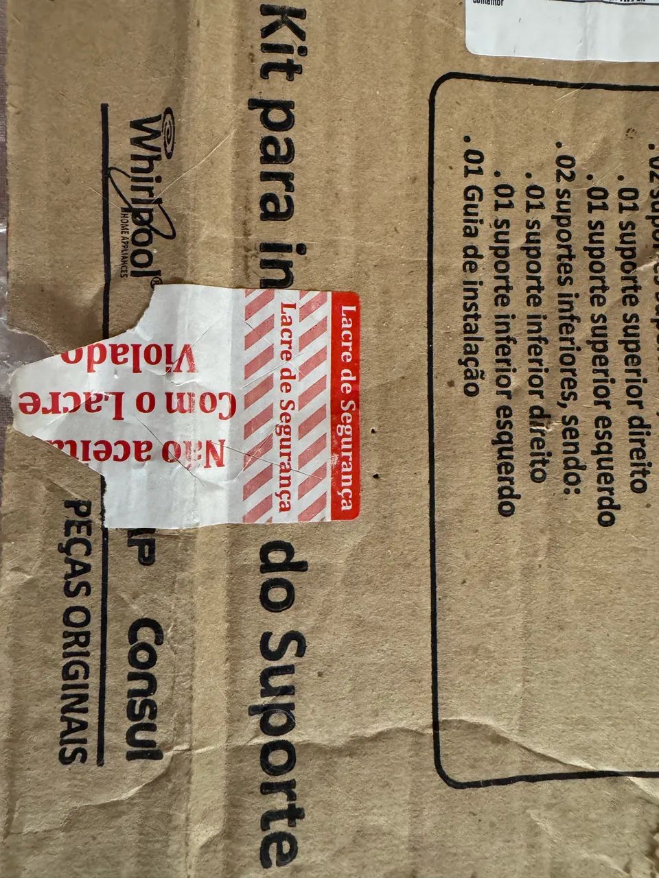 Kit instalação parede secadora Brastemp - Foto 4