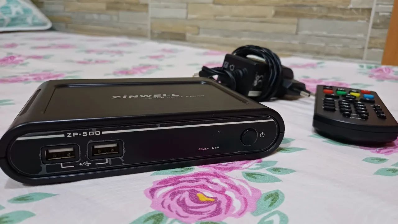 Multimídia ZP-500 Reprodutor 2usb HDMI 1080p - Foto 4
