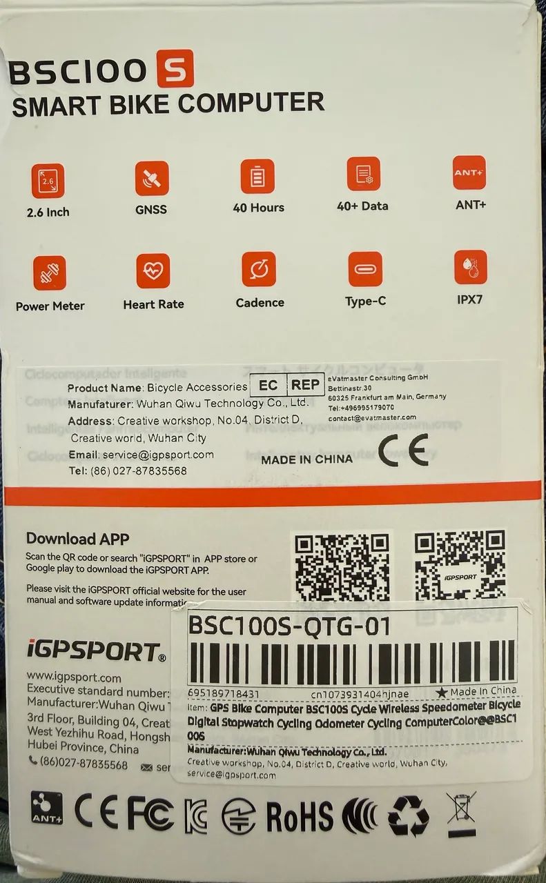 IGPSPORT BSC100S - Foto 2