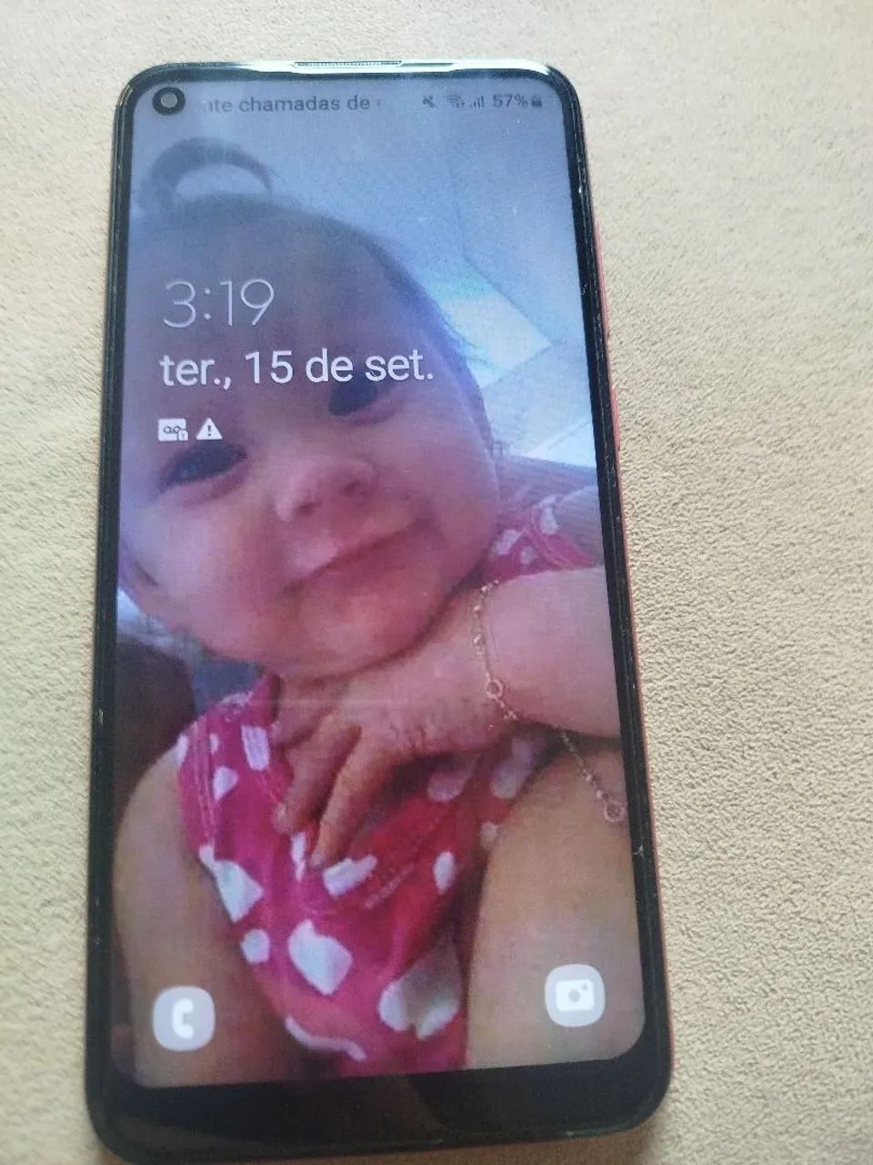 A11 com marcas de uso
