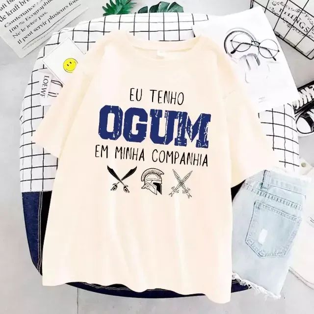CAMISETA OGUM - UMBANDA / CANDOMBLE - Foto 2