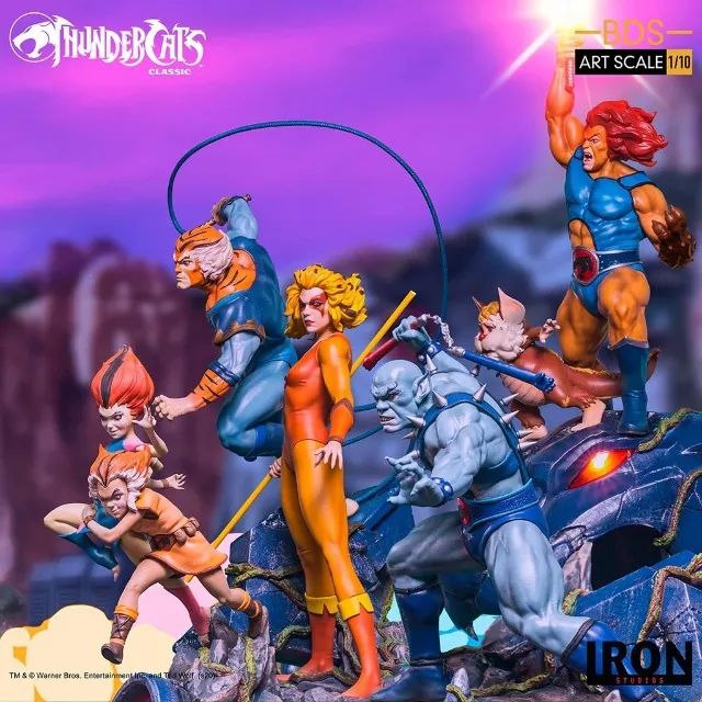 Wilykit & Wilykat - Thundercats -Bds Art Scale 1/10 - Iron Studios  - Foto 3