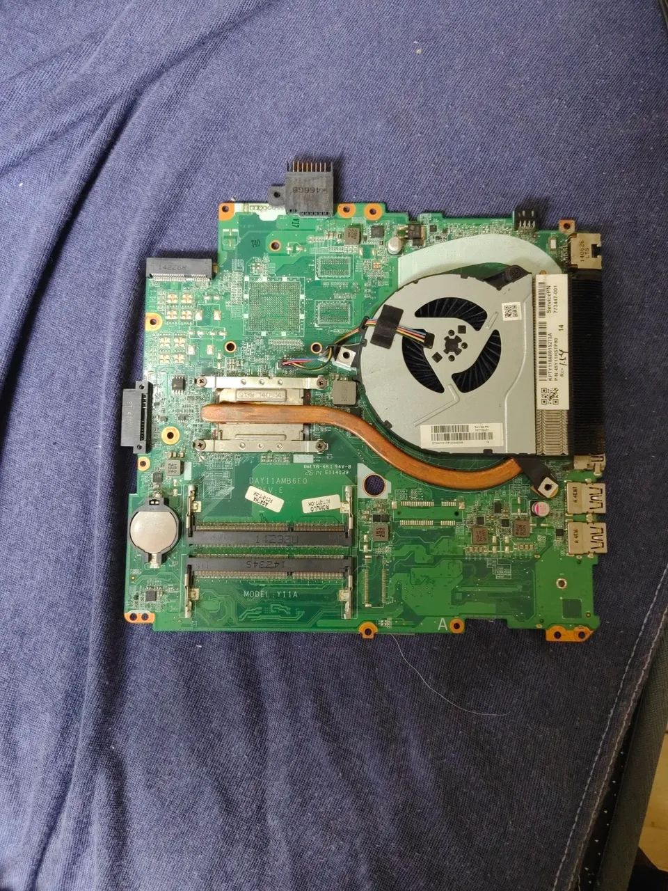 Placa mãe notebook day11amb6e0 completa 