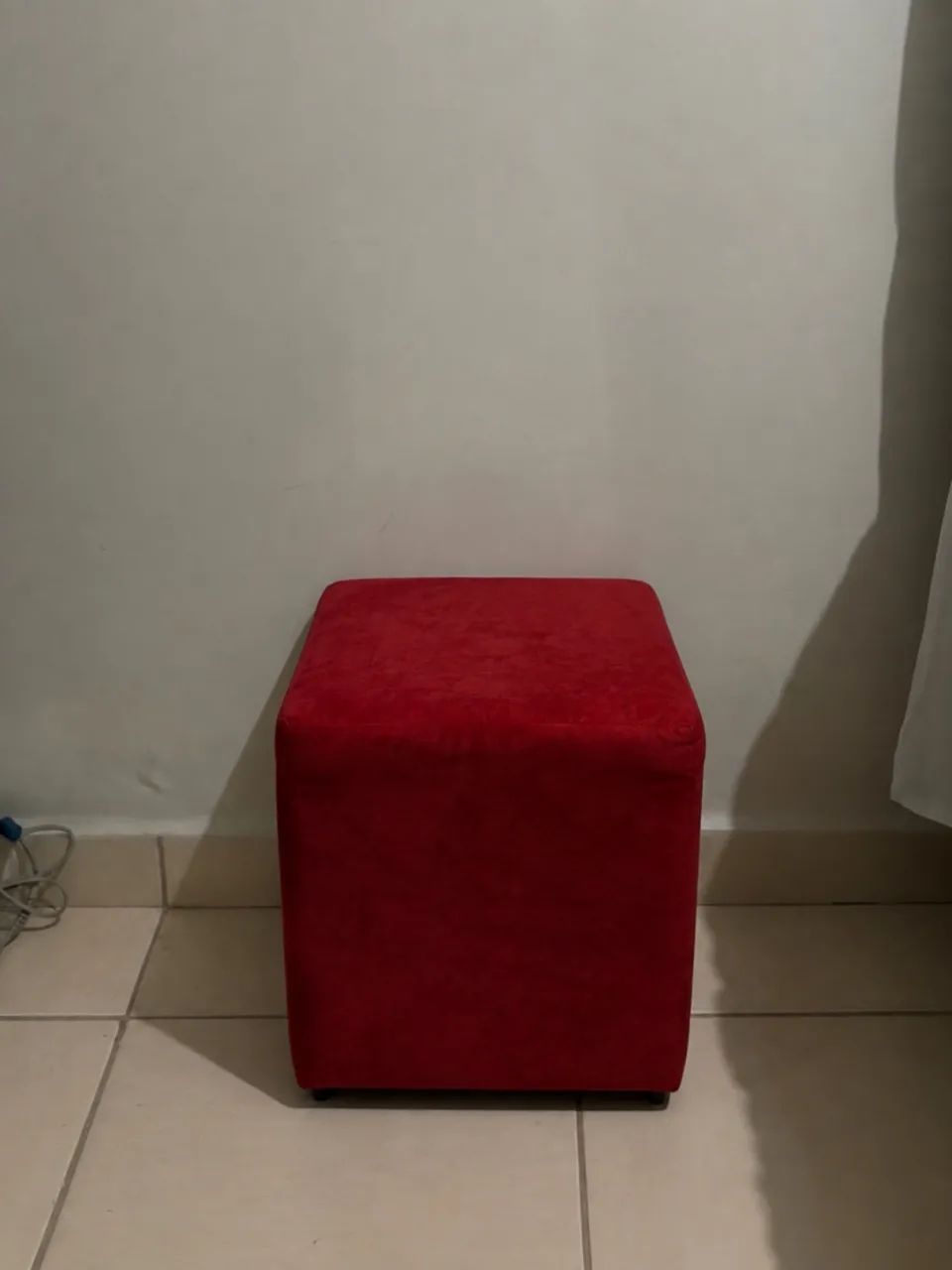 Puff vermelho 