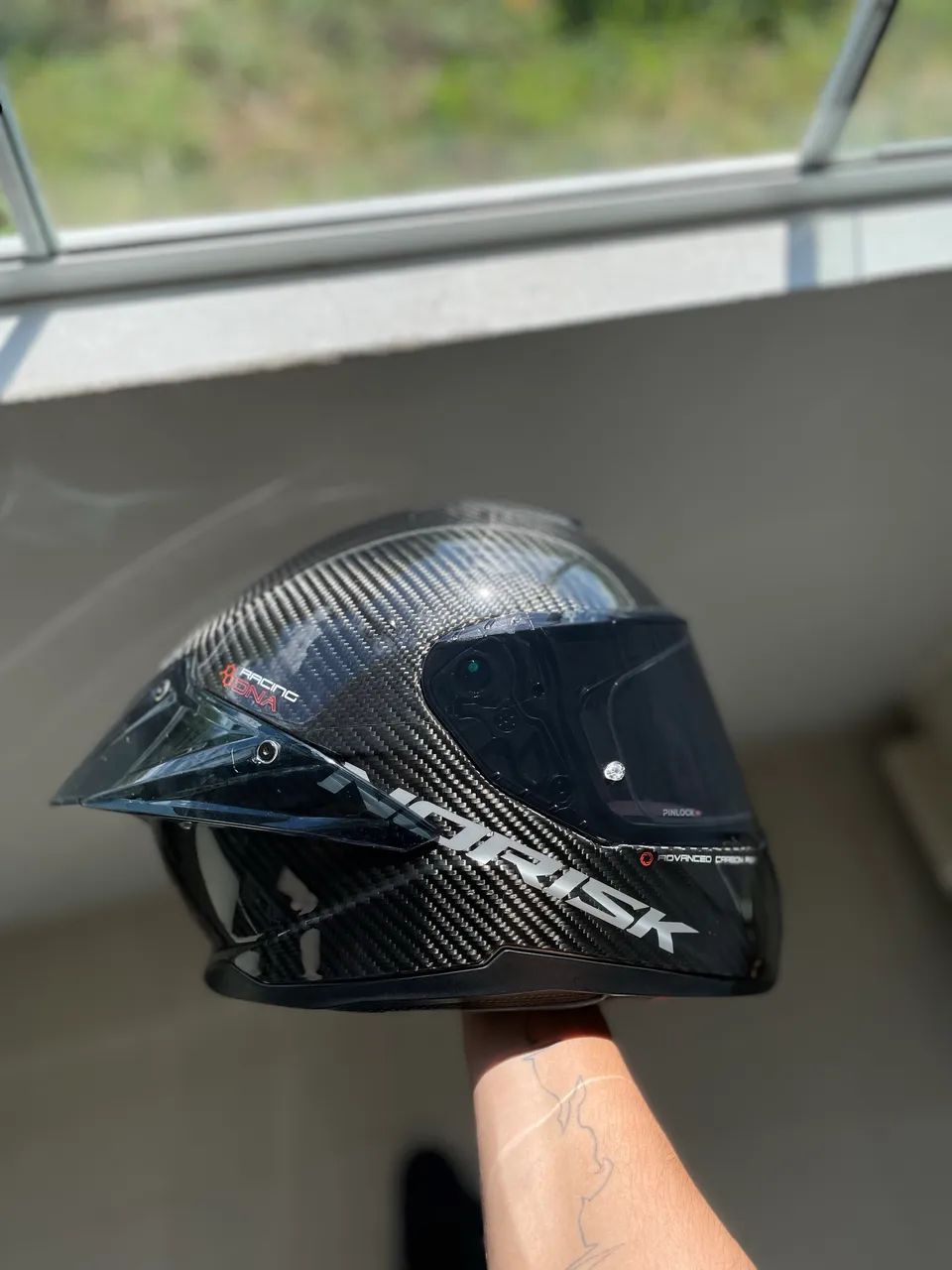 Capacete Norisk Carbon R 58 com PPF