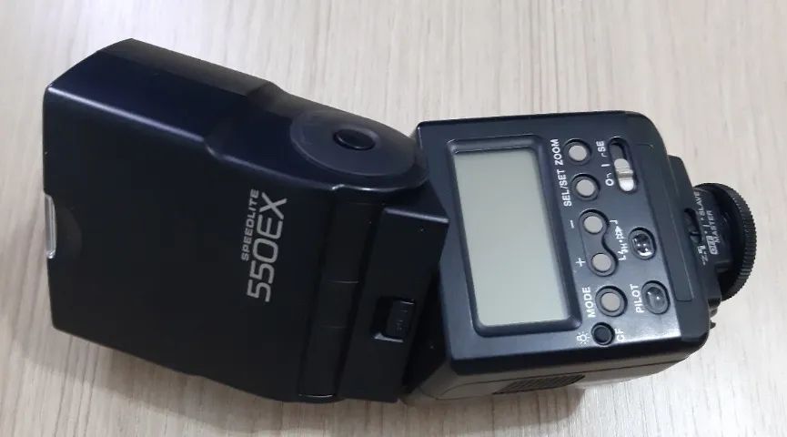 Flash CANON Speedlite 550EX Profissional | GN 55 | Wireless | Difusor Embutido - Foto 3