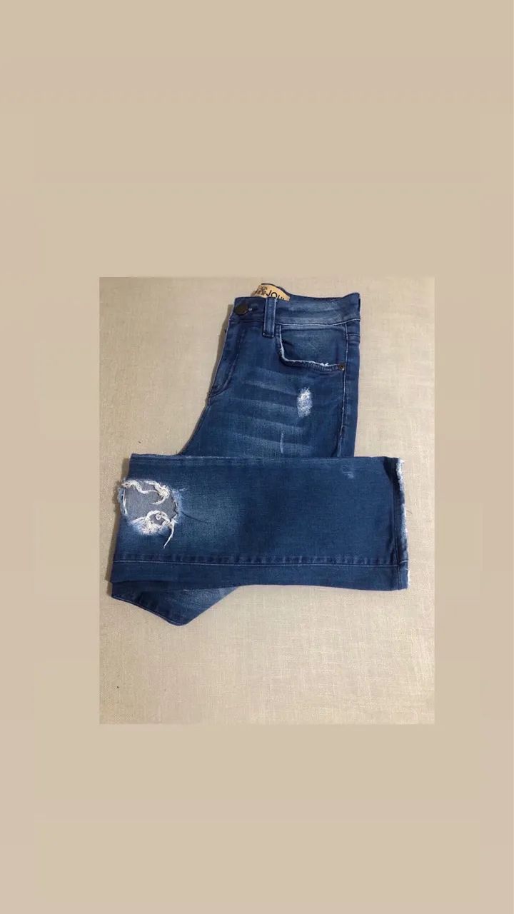 Calça jeans feminina 38 John John - Foto 3