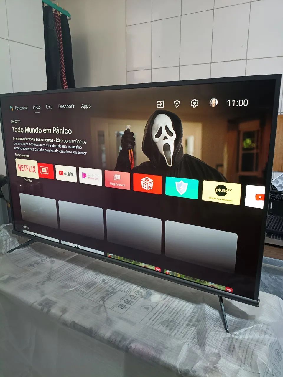 TV 50pl TCL com Comando Voz