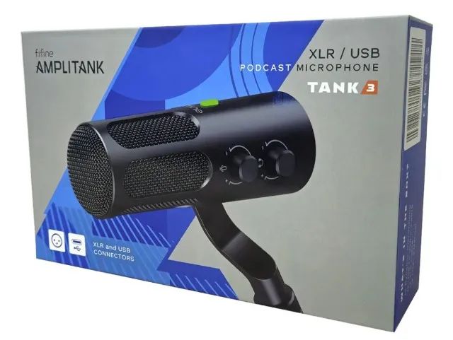 Microfone gamer da marca Fifine, modelo Tank 3 - NOVO. - Foto 5
