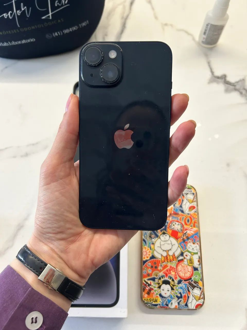 IPHONE 14 128 preto  - Foto 3