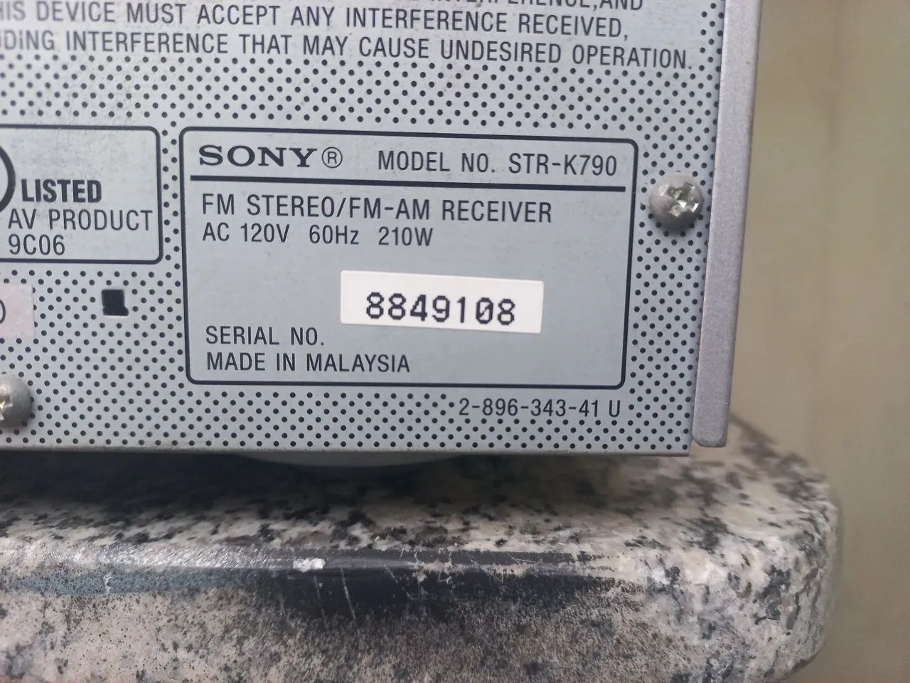 RECEIVER SONY  - Foto 4