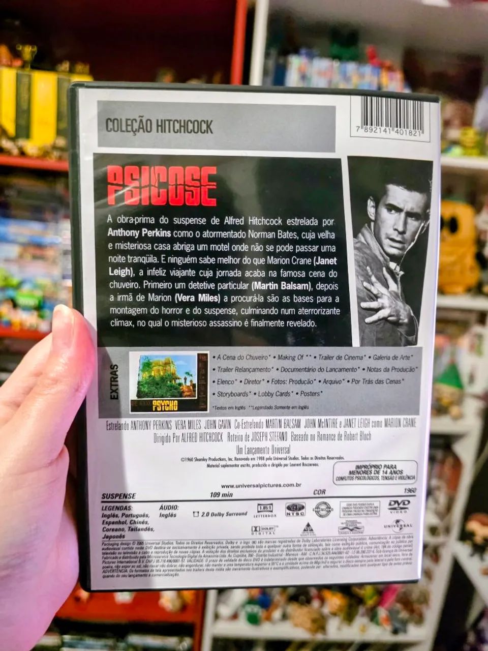 DVD Psicose Original - Foto 2