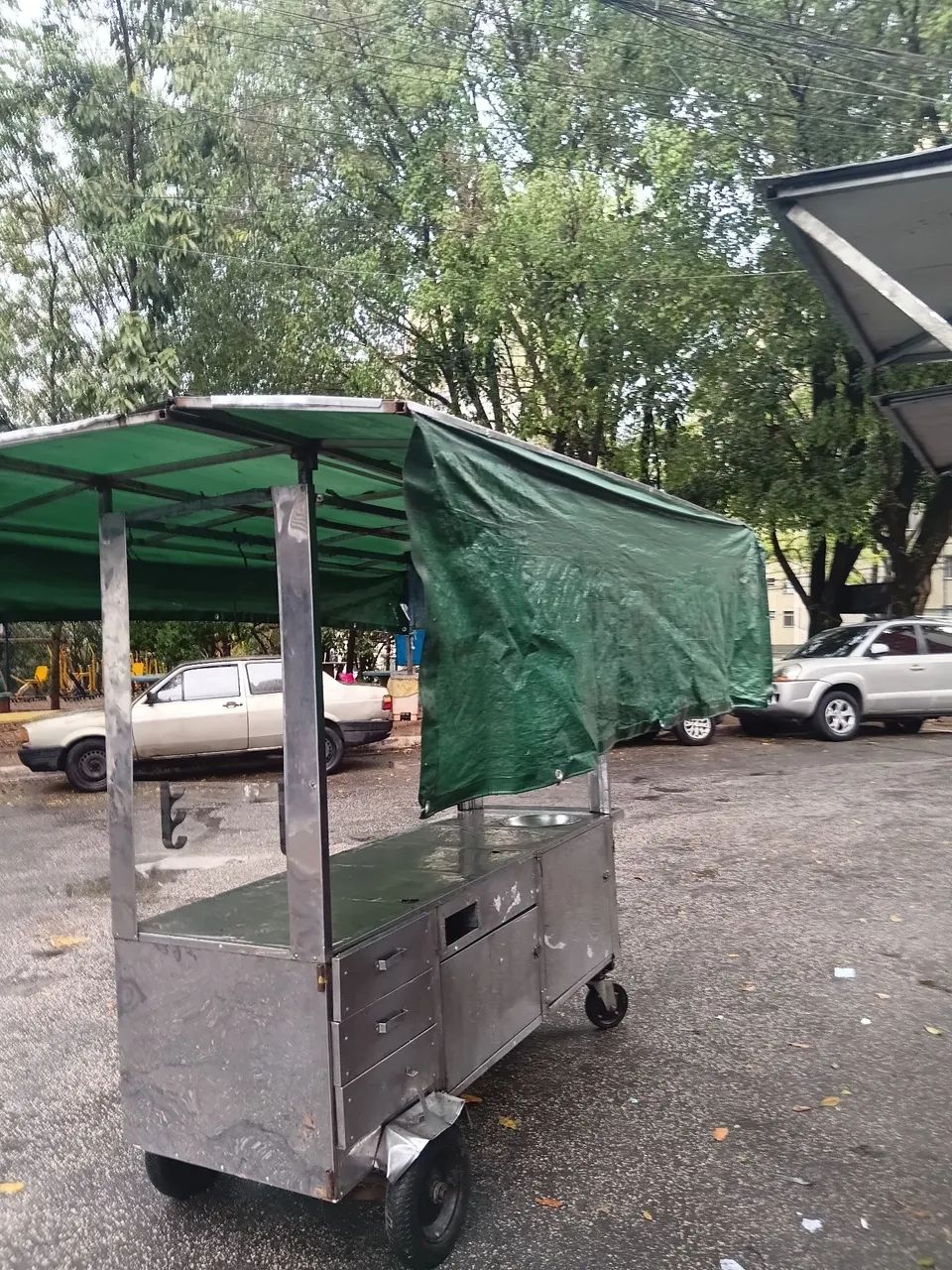 Carrinho  ambulante inox - Foto 3