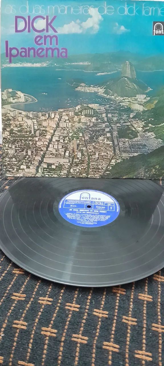 Lp Dick Farney ' As duas Maneiras " Ipanema e Broadway 1972 - Foto 3