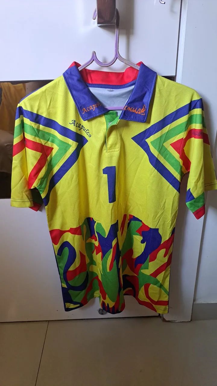 Camisa Retro Goleiro Mexico