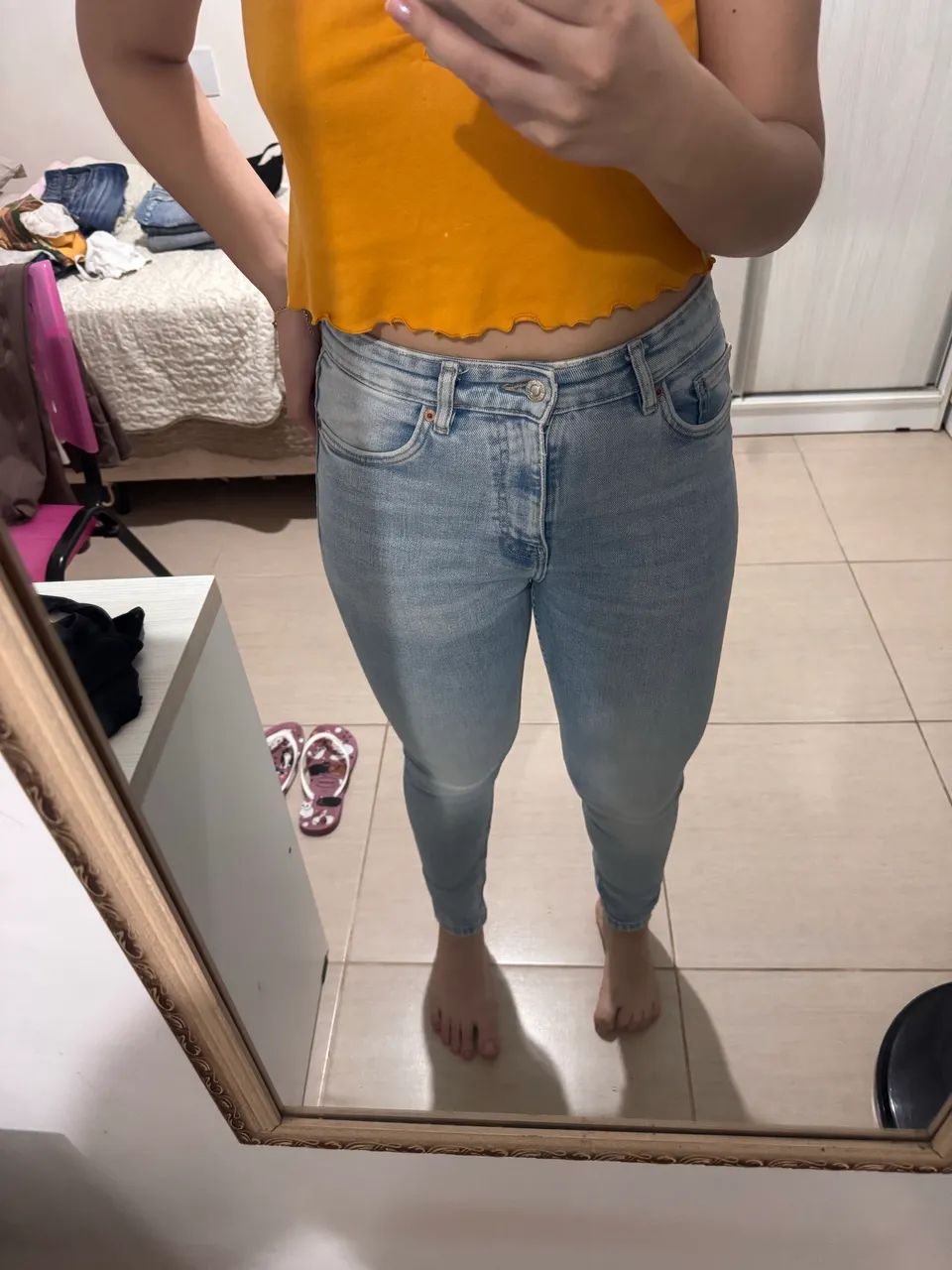 Calça jeans zara