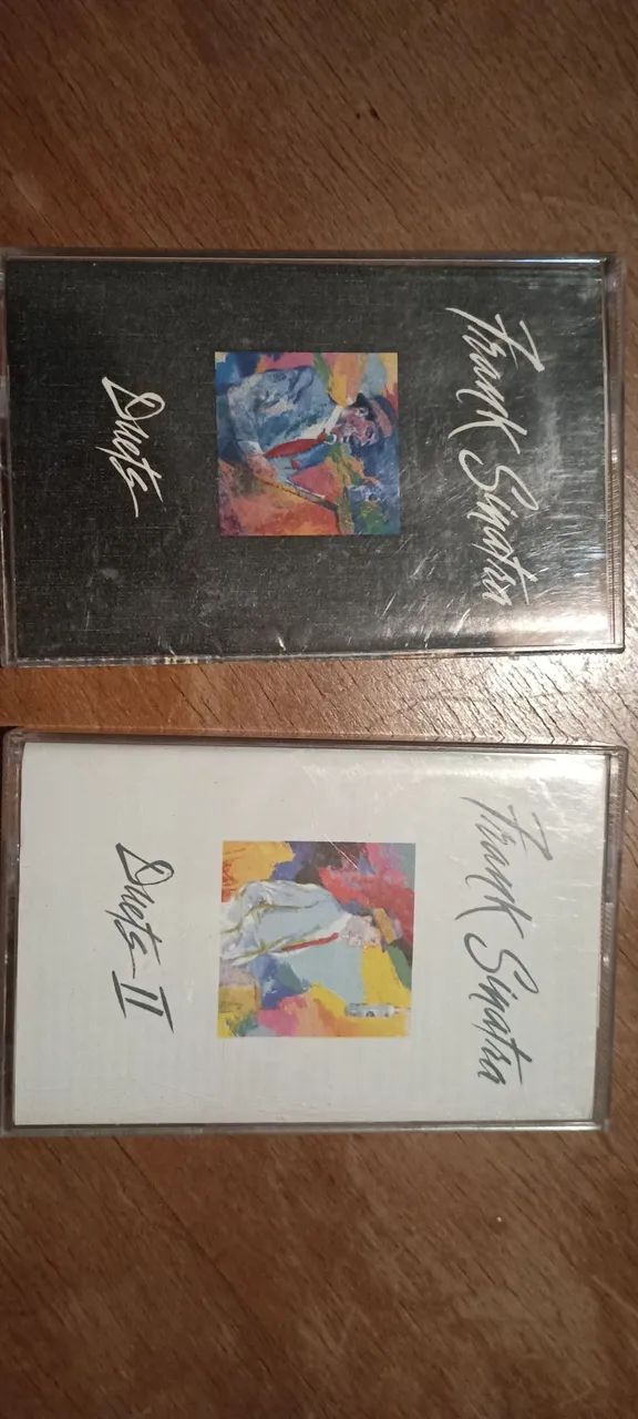 Fita cassete Frank Sinatra Duets 1 e 2