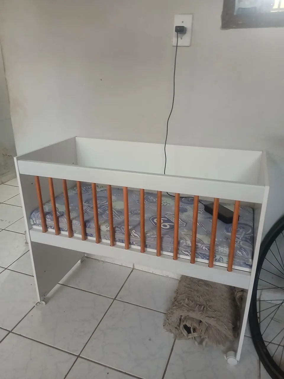 Berço de bebê infantil