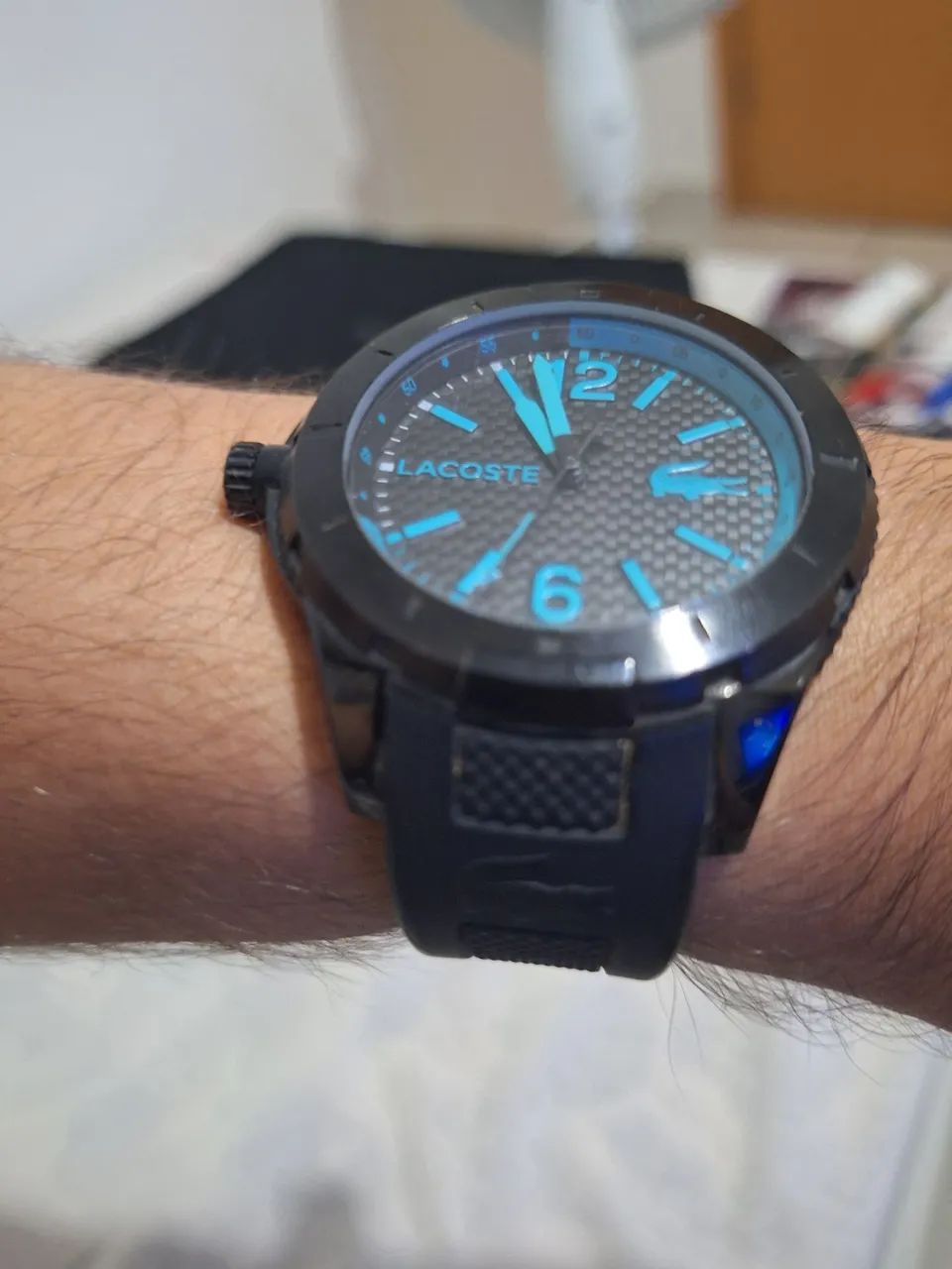 Relógio Lacoste preto - Foto 5
