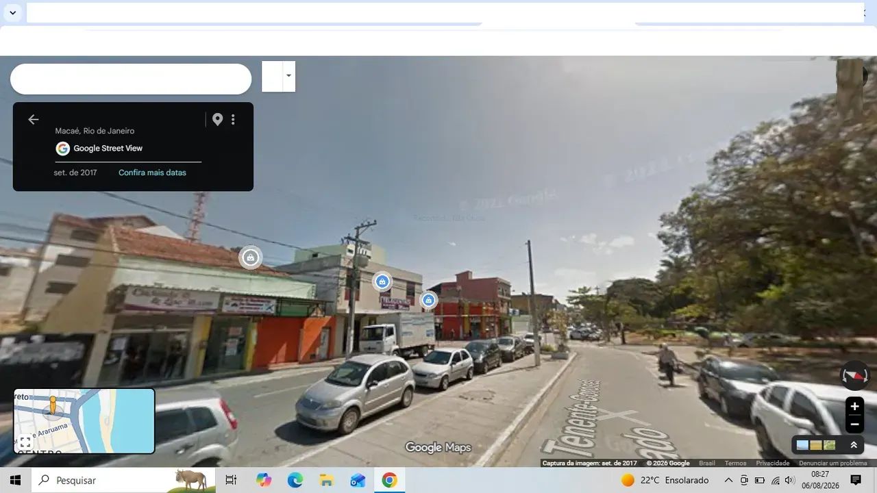 Lojas para locação no Centro de Macaé/RJ, Loja e sobreloja com banheiro.