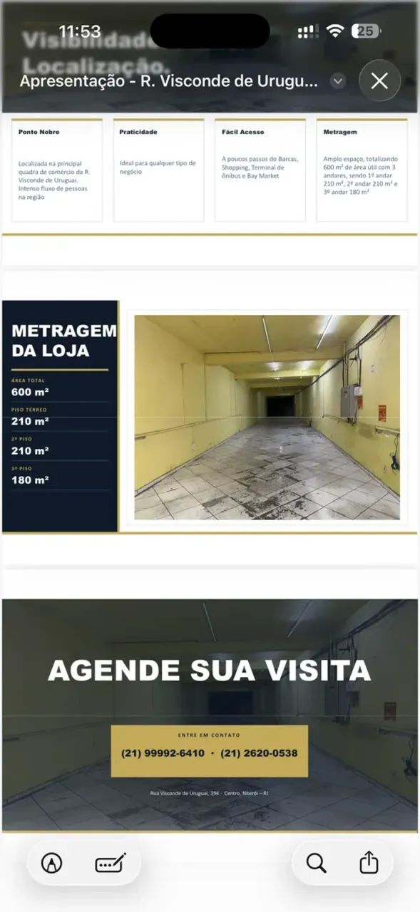 Loja para locaçao no Centro de Niteroi