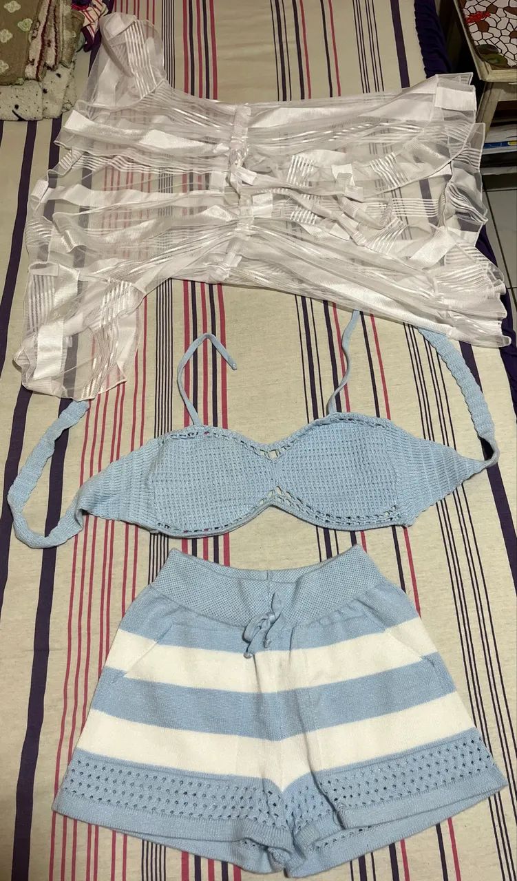 Conjunto de praia + saída - Foto 3