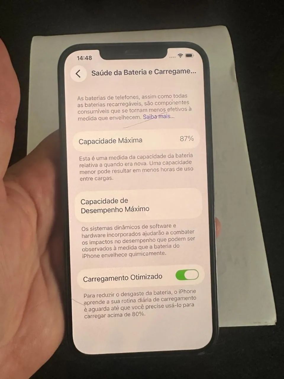 Iphone 12 Pro Max 128G impecável particular - Foto 5