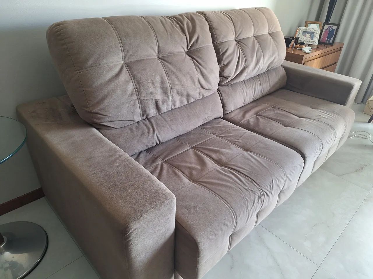 Sofá retratil reclinável ConforFlex - Foto 2