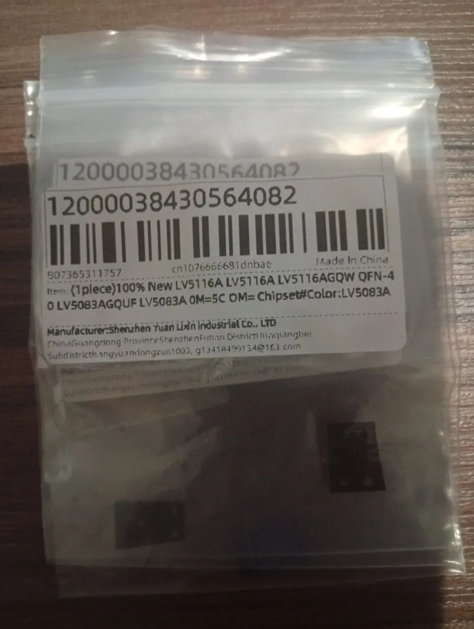 3 Unidades - CI circuito integrado LV5116A para notebook Lenovo
