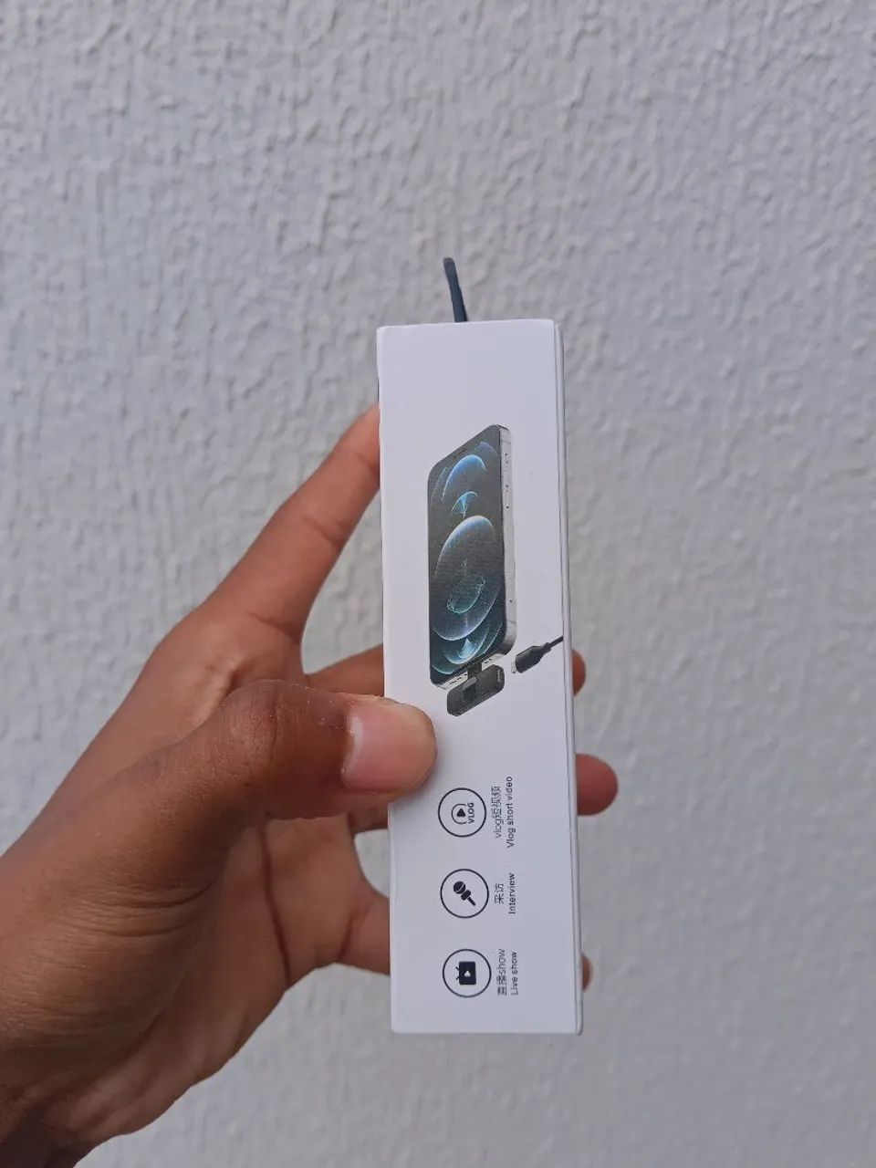Microfone k9 com lapela para celular (tipo c) - Foto 4