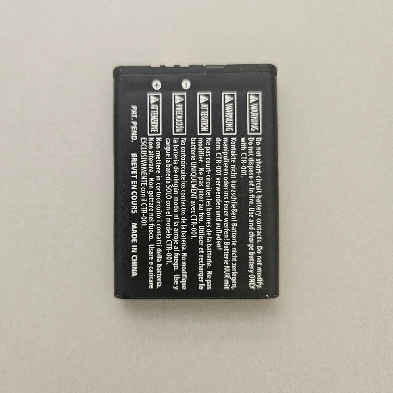 Bateria 3ds old original  - Foto 2