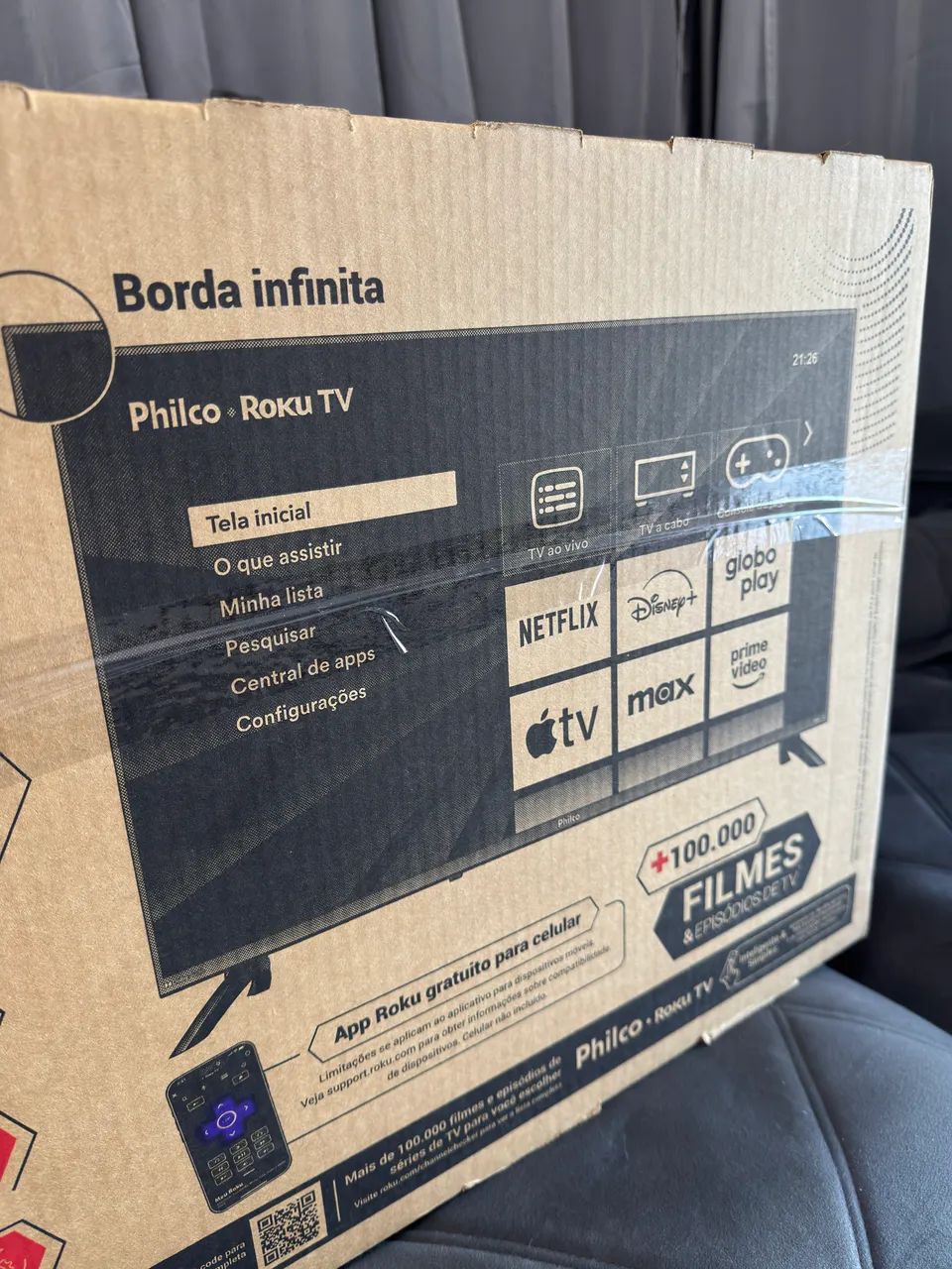 TV Philco 32 Smart TV - Roku TV  - Foto 5