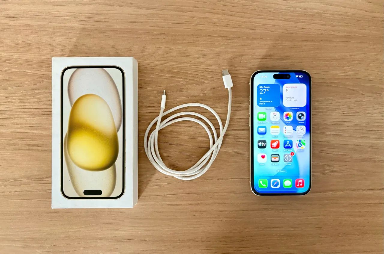 Iphone 15 128gb amarelo
