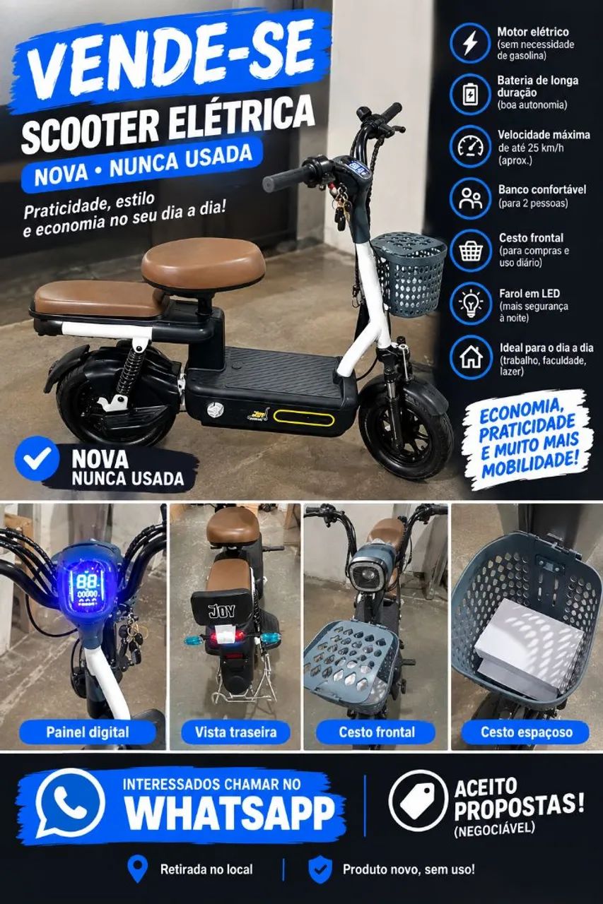 Scooter elétrica 