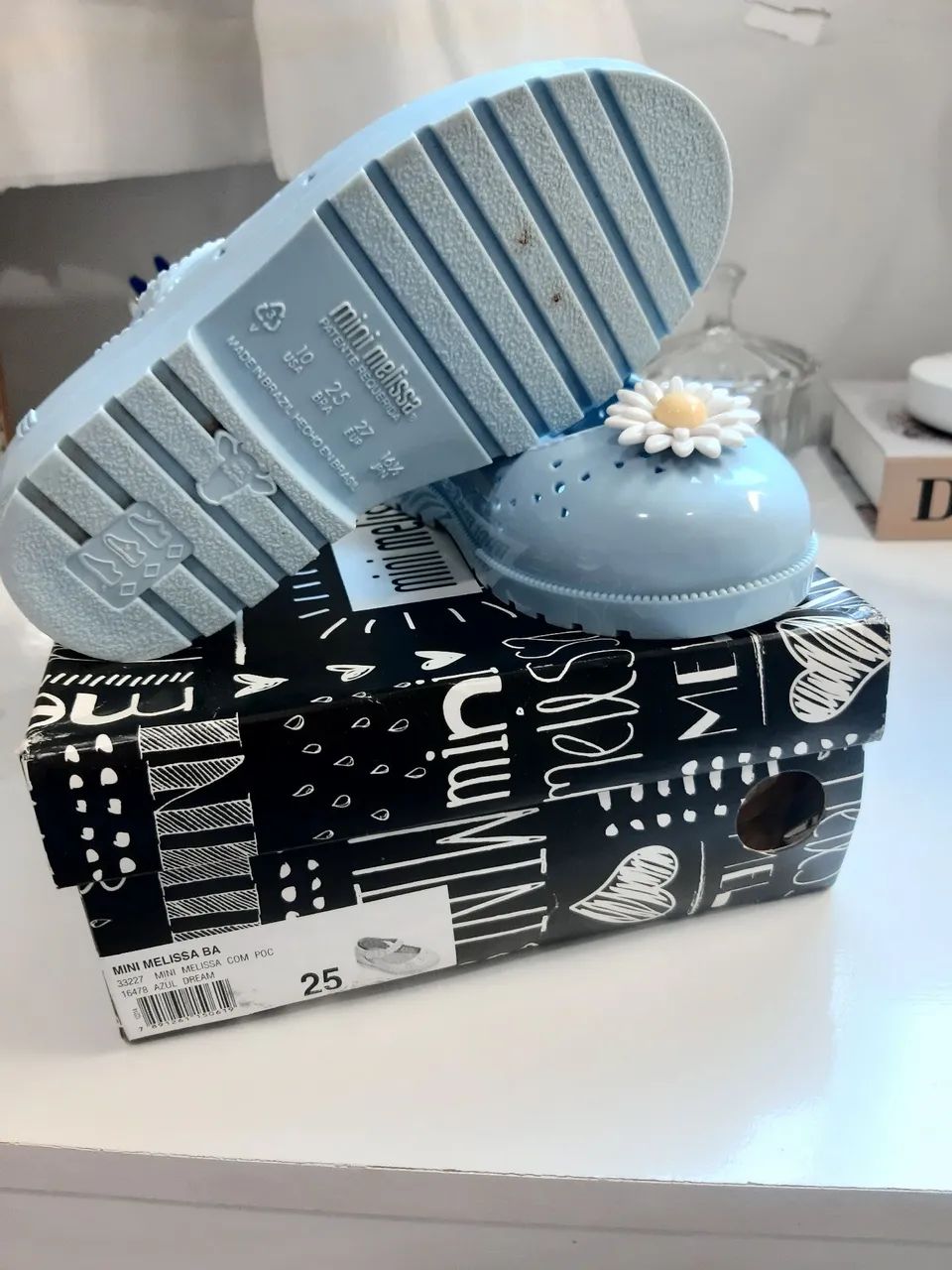 SAPATILHA + BOLSA MELISSA FLOR IMPECÁVEL  - Foto 4