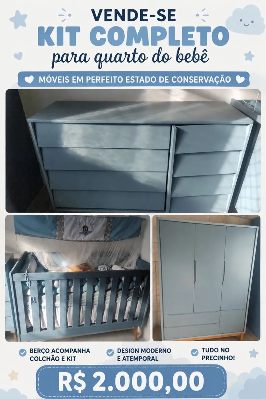 Quarto do bebê completo 