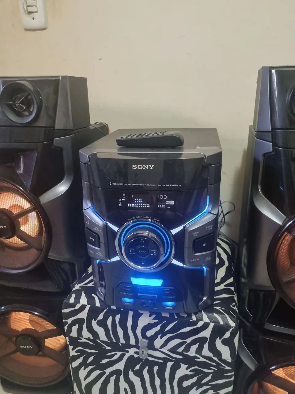 Micro System Sony MHC-GPX8 Novíssimo  - Foto 5