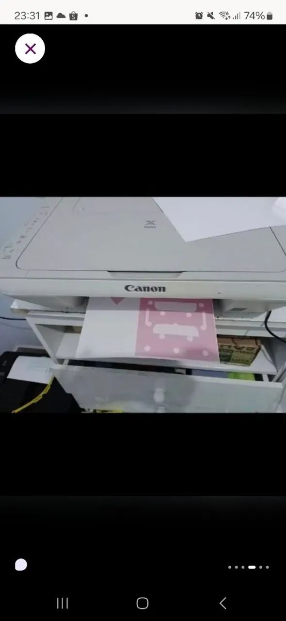 Empressora canon mg 2410