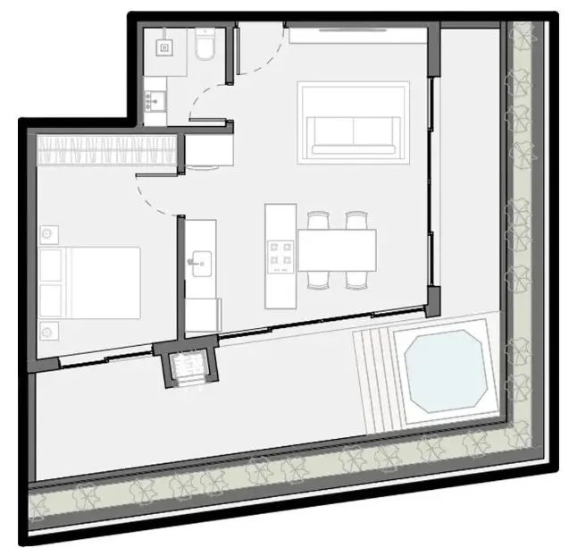 PLANTA 29m²