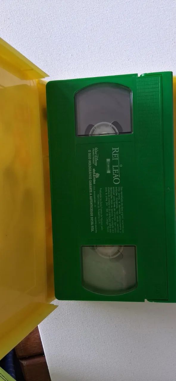 fita vhs rei leao disney usada - Foto 3