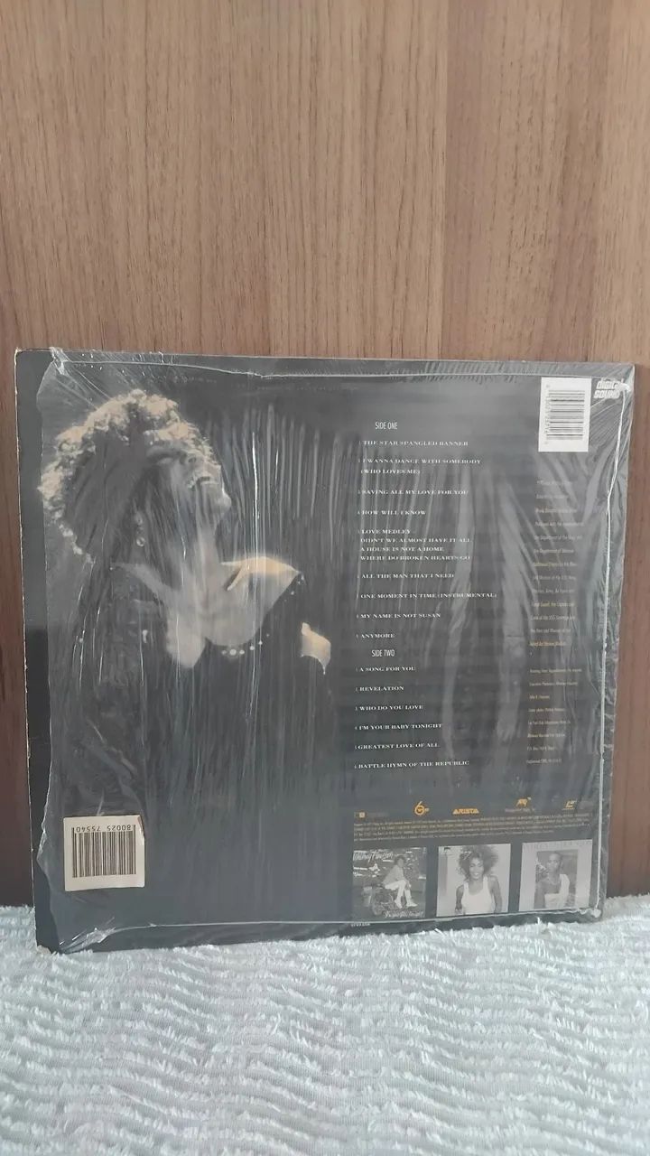 Laser Disc Whitney Houston Live - Foto 2